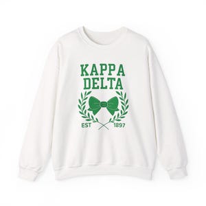 Kappa Delta Sorority Sweatshirt, Gemütliches College Rundhalsausschnitt, Life Apparel, Schwesterlichkeit Geschenk, EST 1897