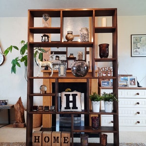 6ft+ OAK Shelving Unit (no scaffold boards or pine!)