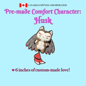 Mini Plush Hazbin Hotel Husk
