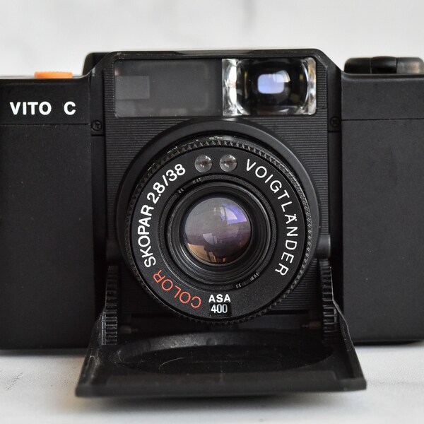 Voigtlander Vito C // 38mm 2.8 Color Skopar lens // 100% working & film tested analog camera RARE