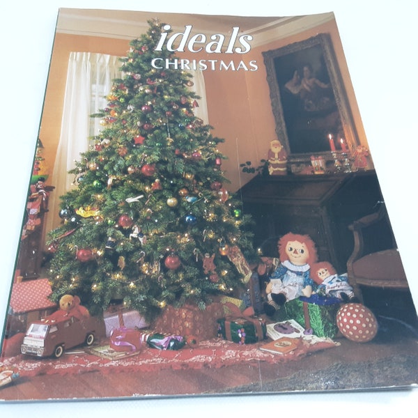 Vintage Christmas Ideals magazine/ book,  1991