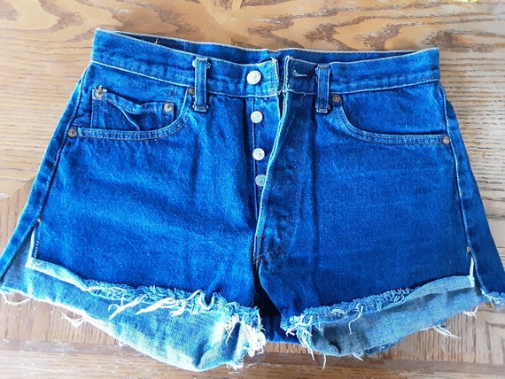 Vintage Levi 501 jeans cutoffs - image 1