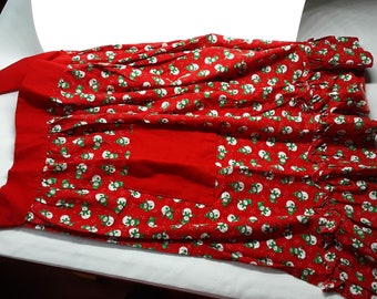 Vintage Christmas apron