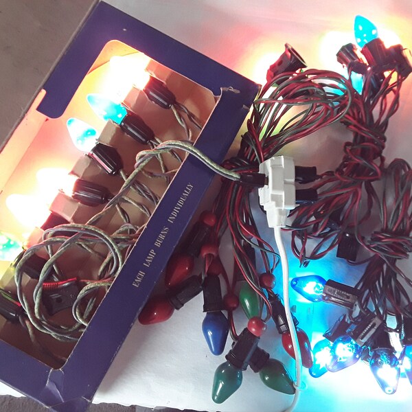 C6 Christmas Lights Etsy