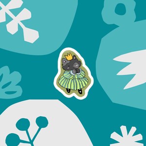 Princess Cat Sticker