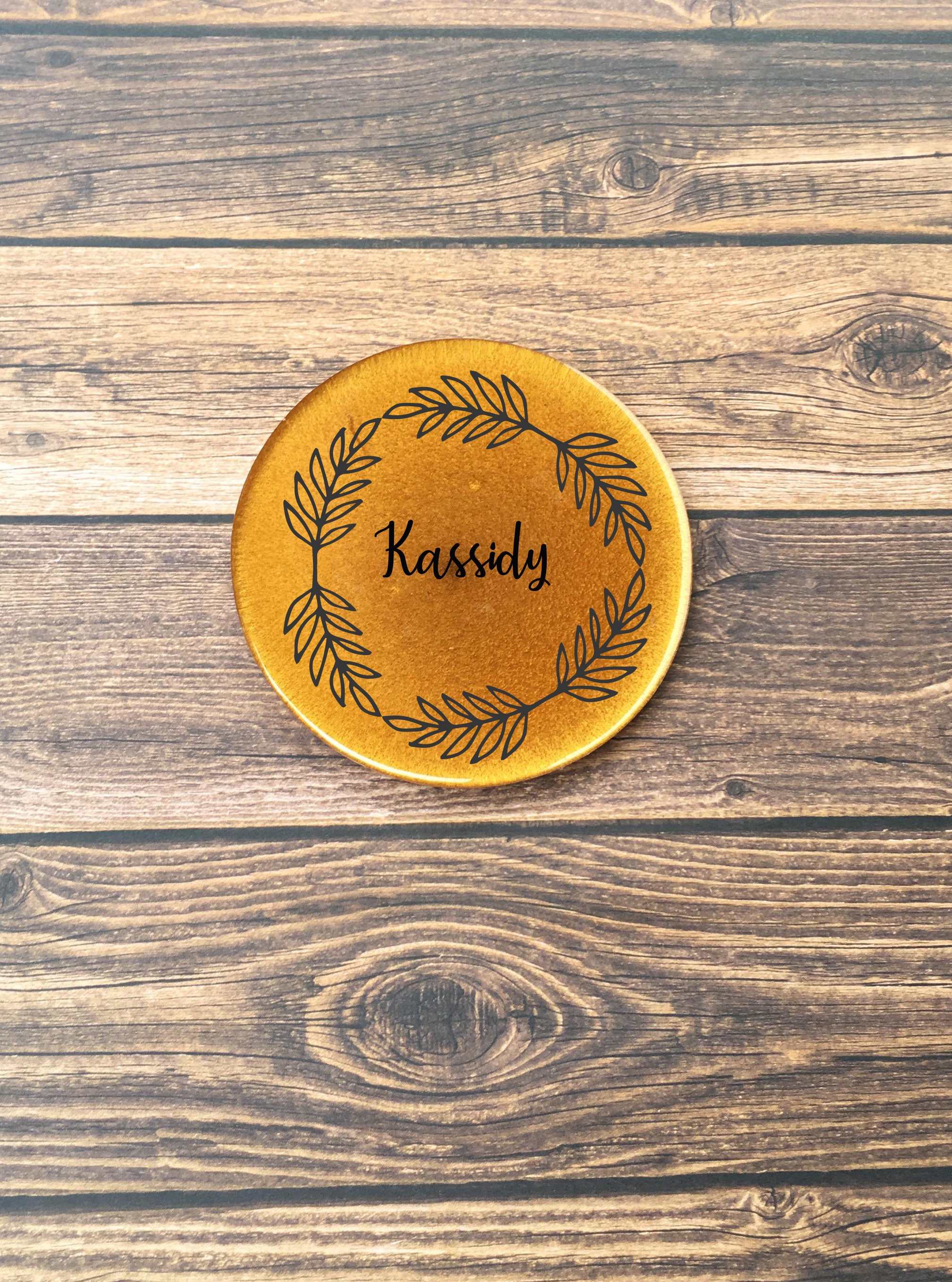 Custom Name Coasters Personalized Coaster Wedding Seating Etsy