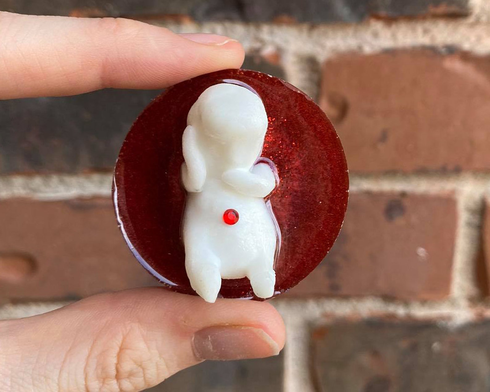 Miscarriage Memorial Round Statue January Birthstone Etsy