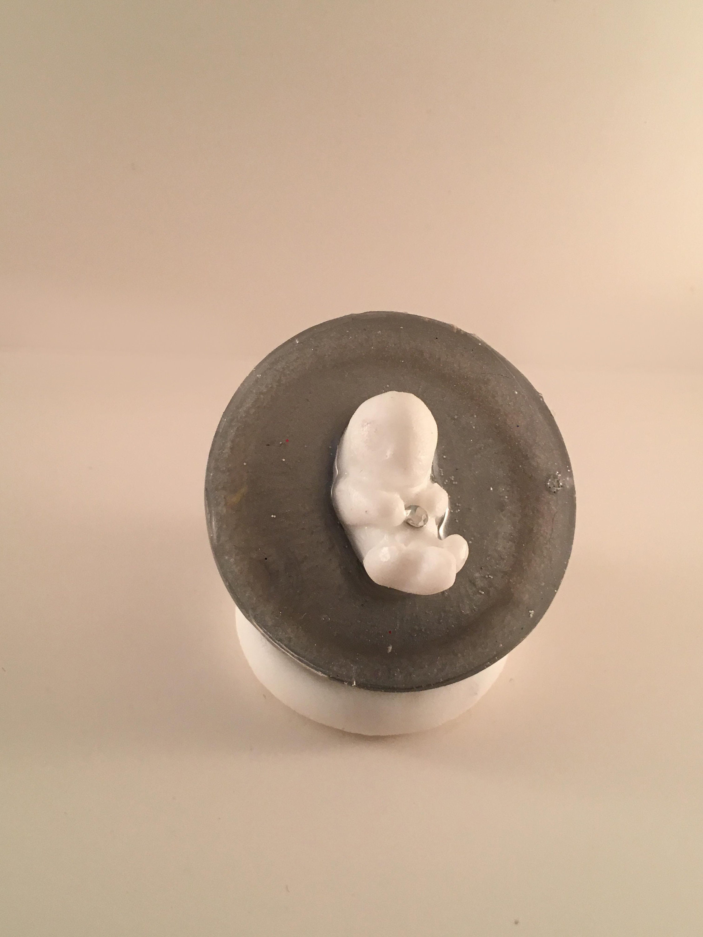 Miscarriage Memorial Round Statue April Birthstone Diamond Etsy