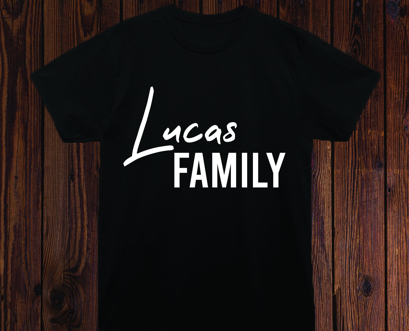 Custom Last Name TShirts Matching Family Surname Shirts Etsy