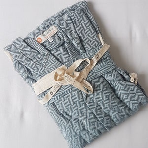 Couple Robe Sets Contemporary Series Turkish Bathrobes, Hand-loomed 100% Cotton eco friendly and lavish image 10