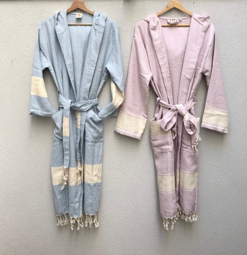 Couple Robe Sets Contemporary Series Turkish Bathrobes Etsy