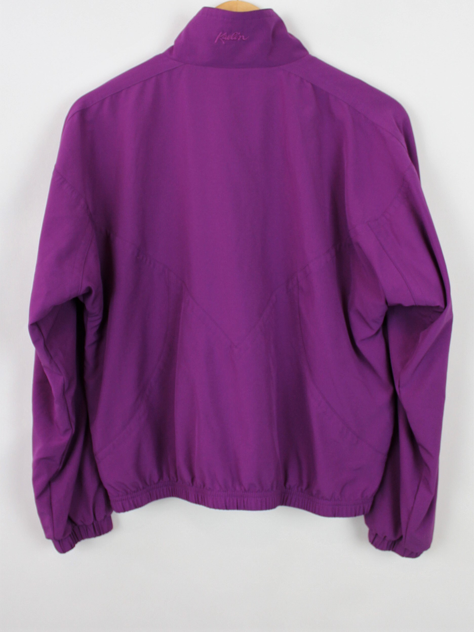 80s 90s Vintage Jumpsuit Jacket Track Lightweight Zip Up Etsy