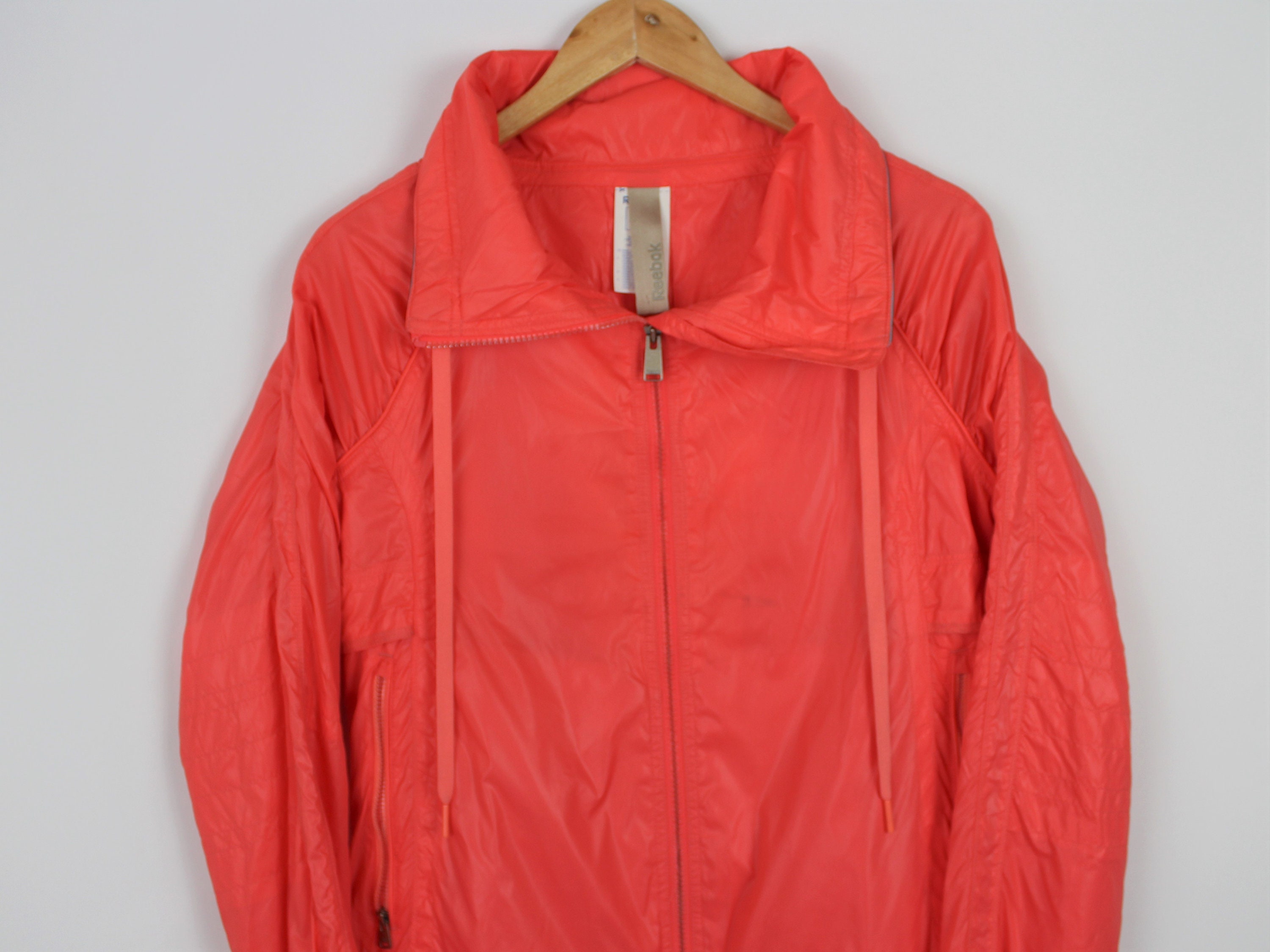 Reebok Windbreaker Orange Coral Track 