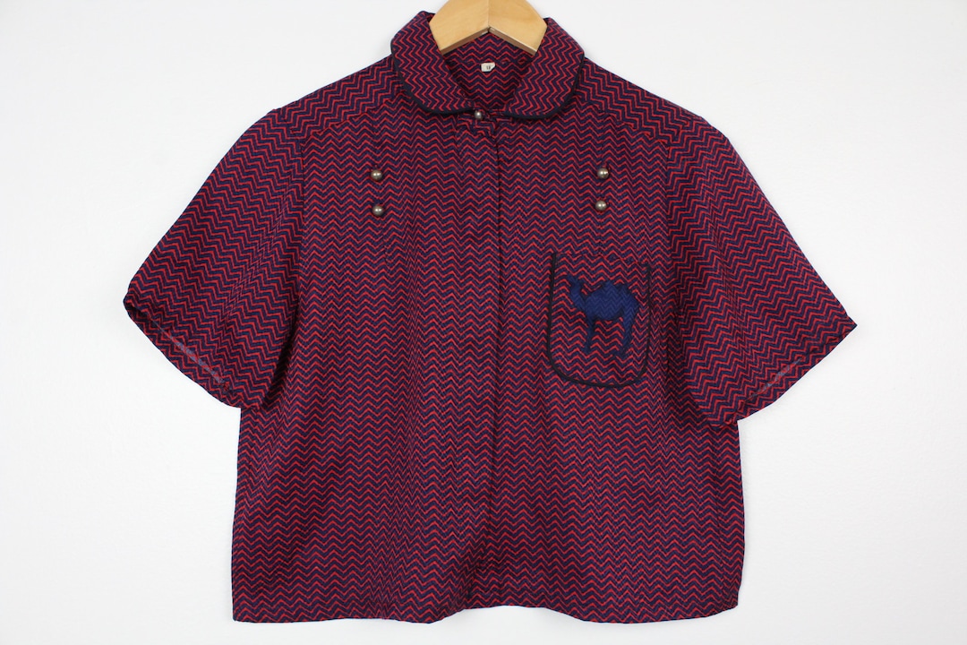 Damen Kurzarm Bluse Mit Knöpfen