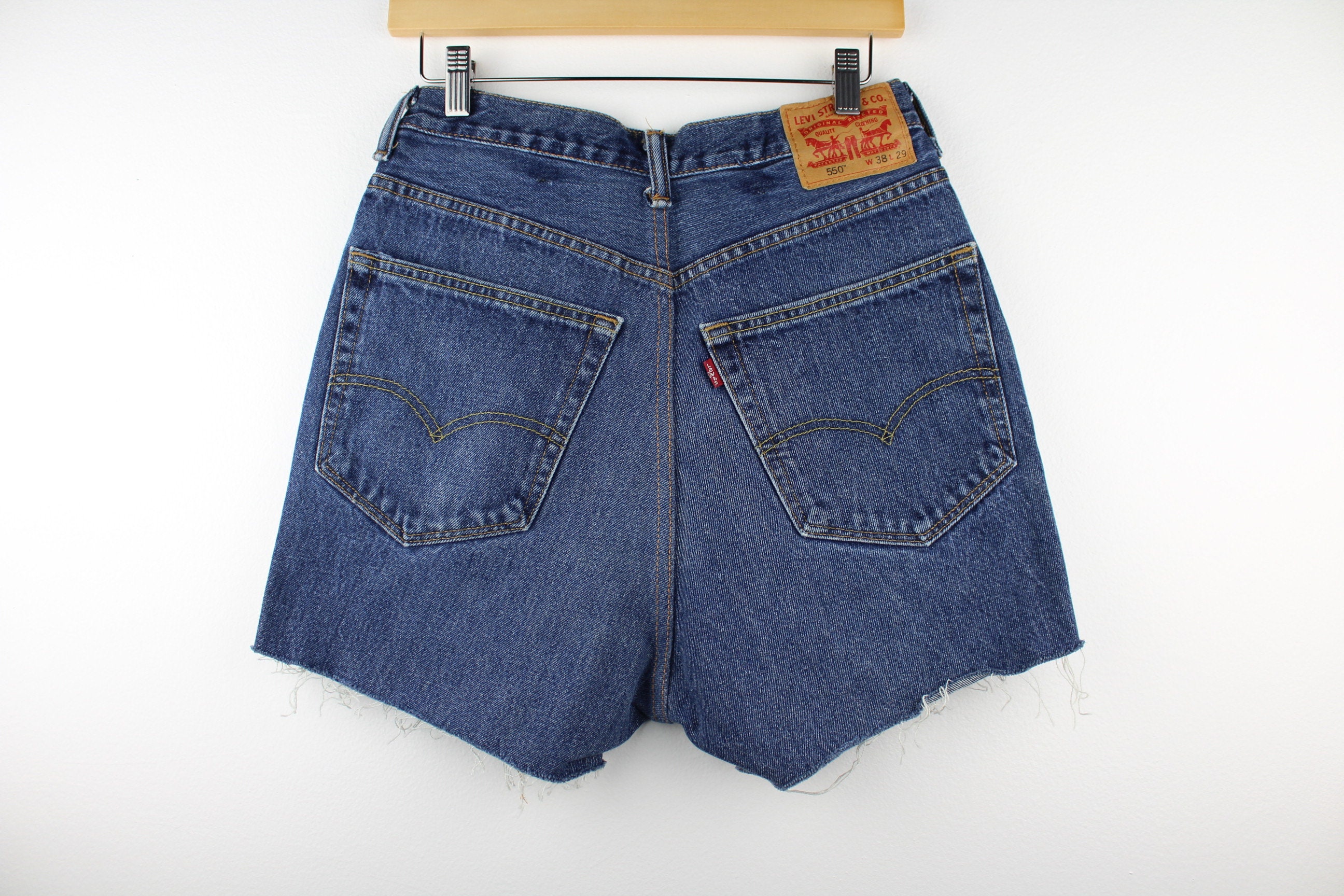 Vintage levi top shorts high waisted