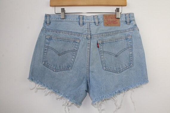 Shorts Jean Blue Denim High 