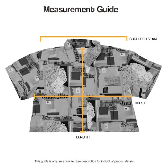 Grey Cropped Vintage Long Sleeve Button Up Blouse… - image 10