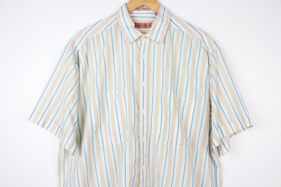 Grandpa Vibes Vintage Short Sleeve Button Up Shir… - image 1