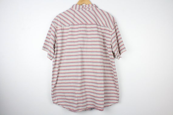 Columbia Vintage Short Sleeve Button Up Shirt Blo… - image 4