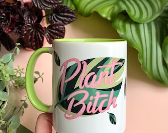 Plant Bitch Mug (Green)