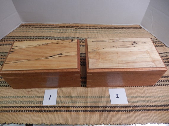 Spalted Maple keepsake box odds and ends box 229230