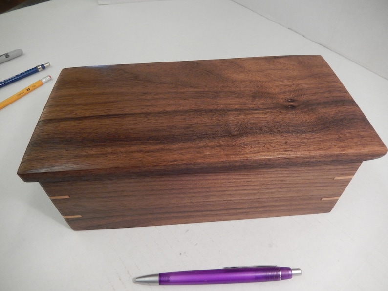 pencil box candle box Keepsake box odds and ends box