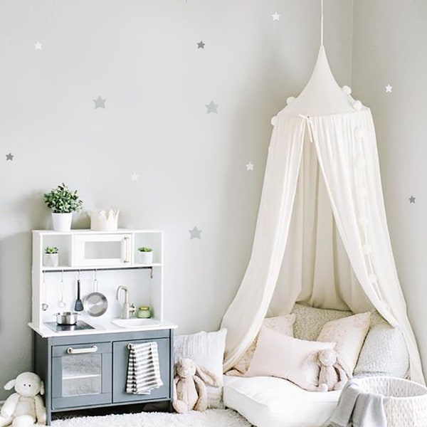 Wall decal set STARS in color combination Wall sticker DIY Decoration