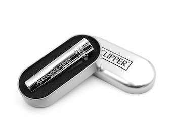 USS Tunny Submarine SSN 682 Zippo Slim Lighter - 1988 USED