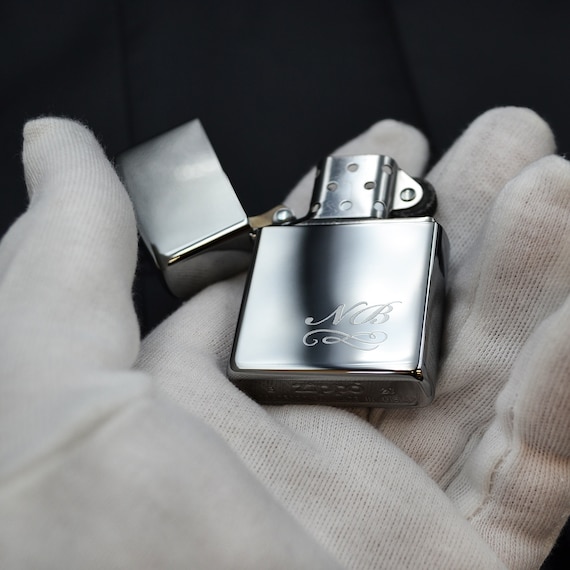 Original Zippo Sturmfeuerzeug Mit Individueller Gravur – Perfektes Geschenk Mit „5 Sterne Papa“-Design