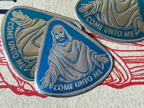 Vintage Hammond Jesus Catholic Labels Christian Seals… - Gem