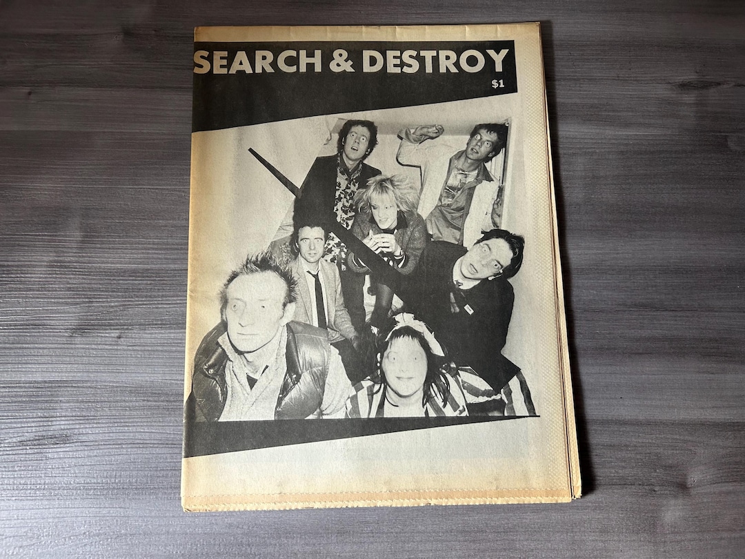 Vintage SEARCH AND DESTROY Magazine Vo 2 No. 11 1979 - Dead Kennedys ...