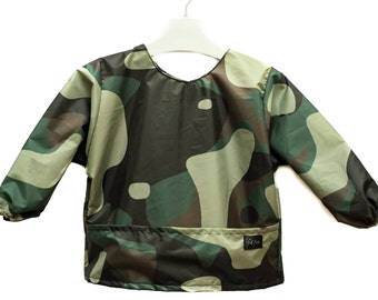 Baby bib Waterproof Protect Baby clothing Water resistant Stylish Designed Camouflage Feeding Eating Baby girl boy First gift