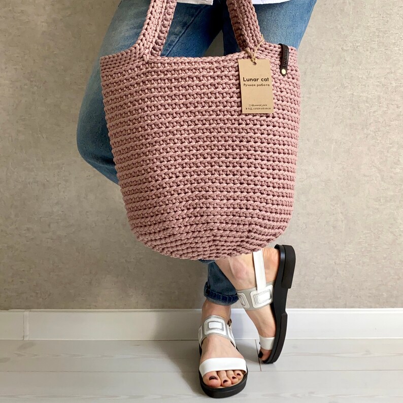 Crochet Tote Bag Pattern PDF Pattern Crochet Bag Easy Etsy