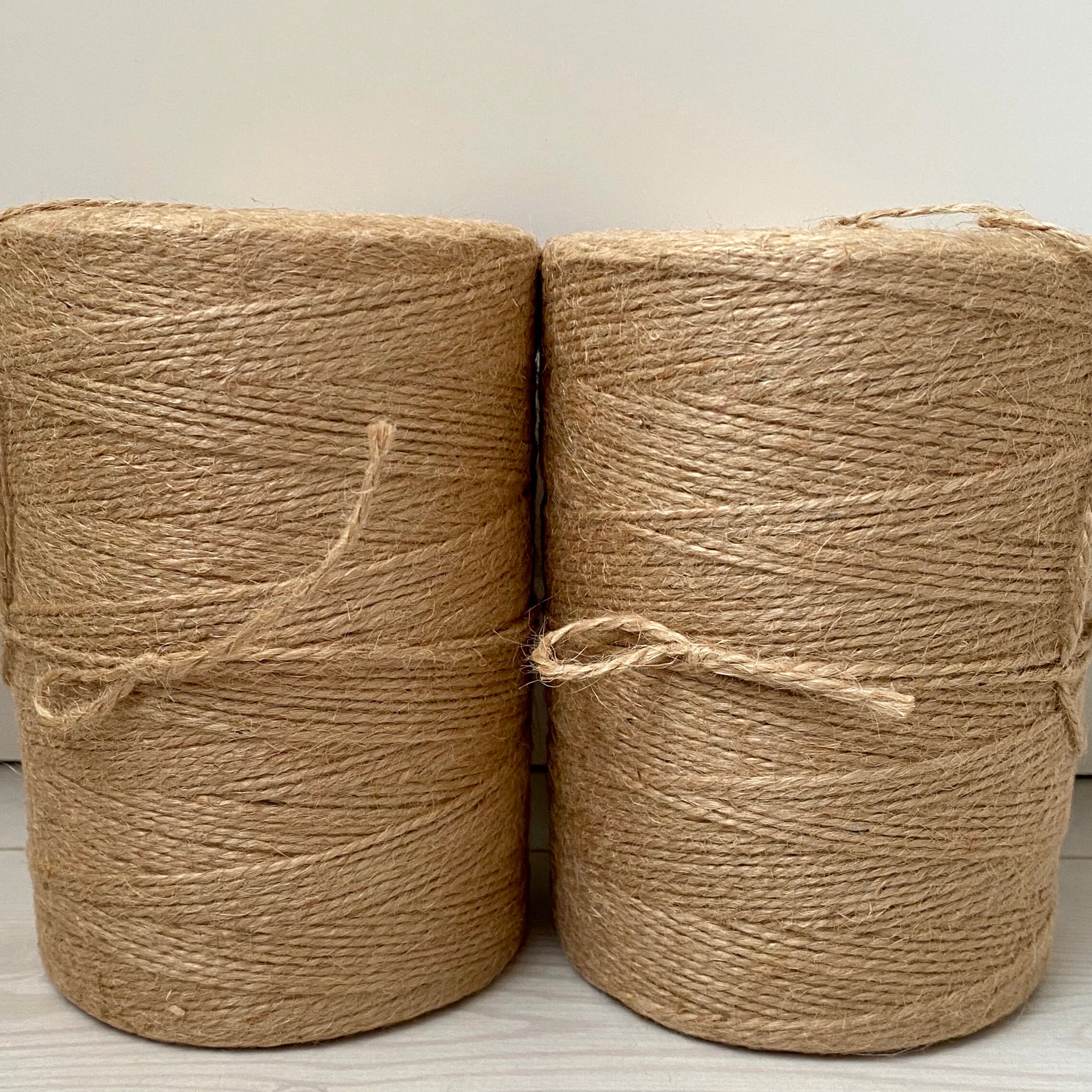Jute Rope Natural Jute double twisted rope thriple twisted Etsy