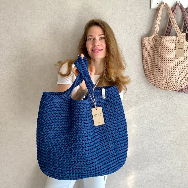 Easy Crochet tote Bag Pattern PDF Crochet Bag Patterb DIY | Etsy