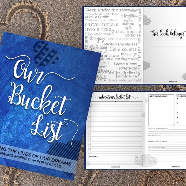 Royal Blue Wedding Guest Book - Etsy