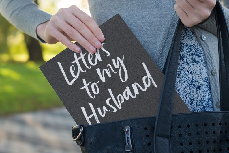 Letters to My Husband Personalized Custom Name Journal. Paper Etsy