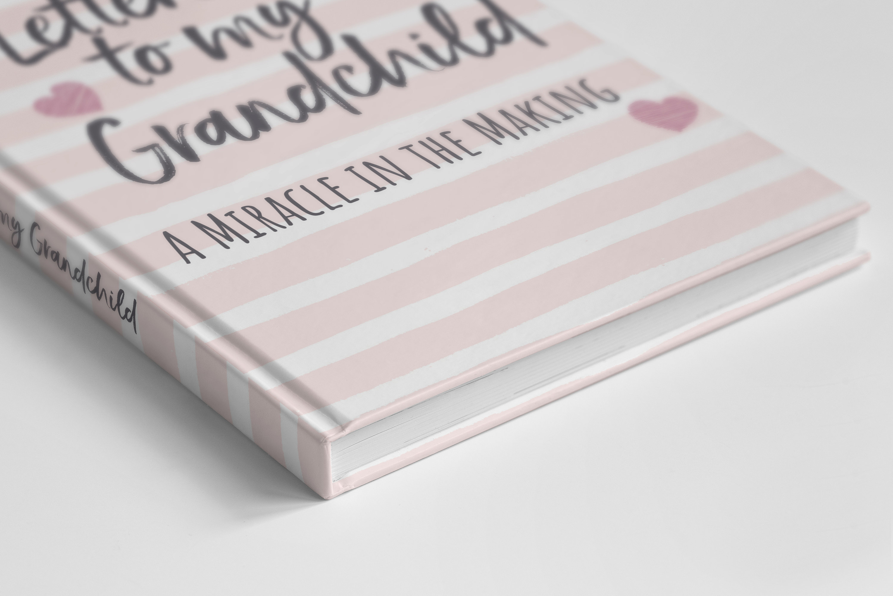 Letters to My Grandchild Baby Girl Journal Book. Writing Journal to