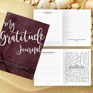Gratitude Journal Writing Prompts. Notebook. Daily Guided Journal Book. Quotes. Thankful Journal. To Write In. Writing Journal. Wine Journal