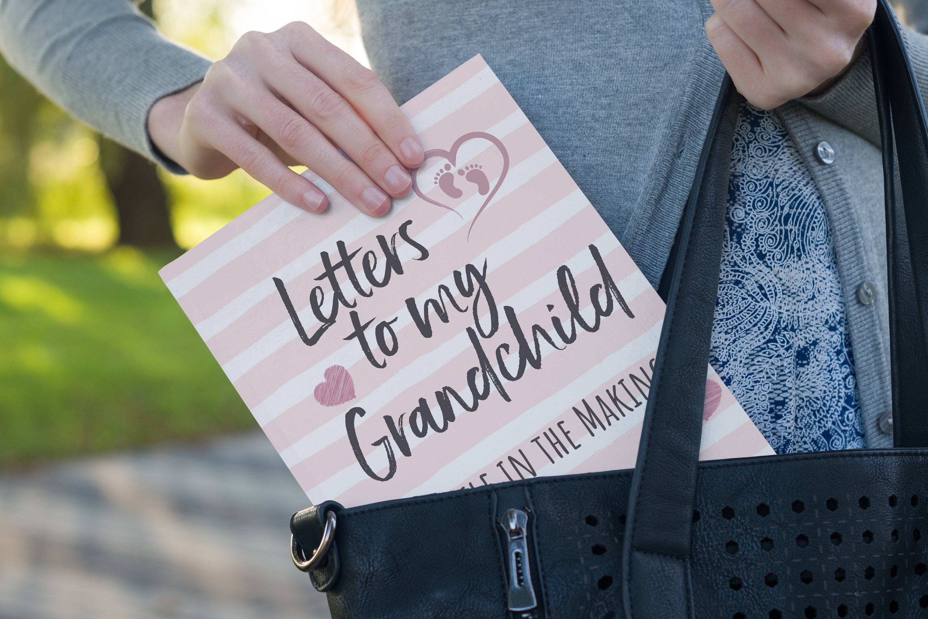 Letters to My Grandchild Baby Girl Journal Book. Writing Journal to