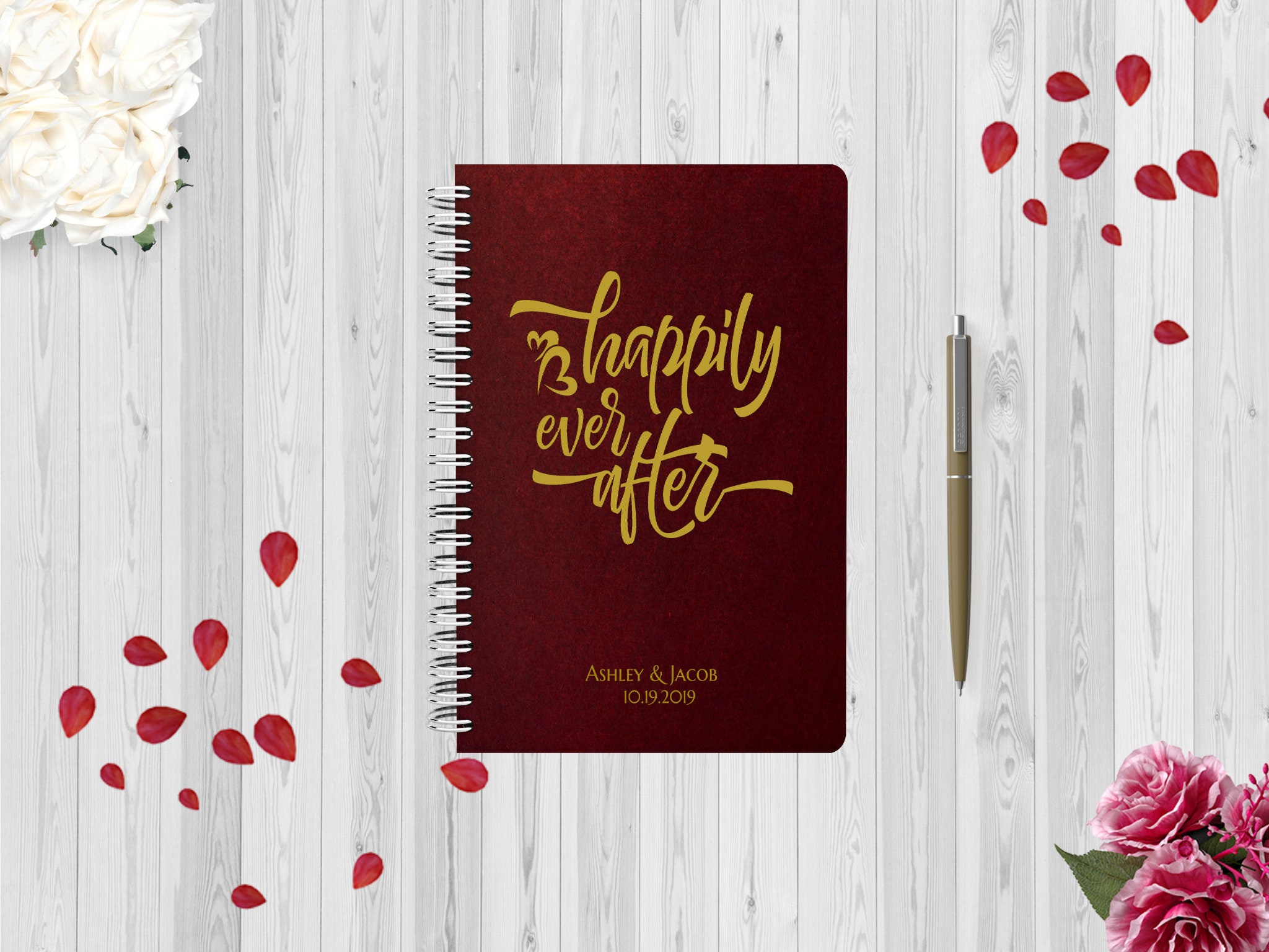 Personalized Happily Ever After Wedding Planner Custom