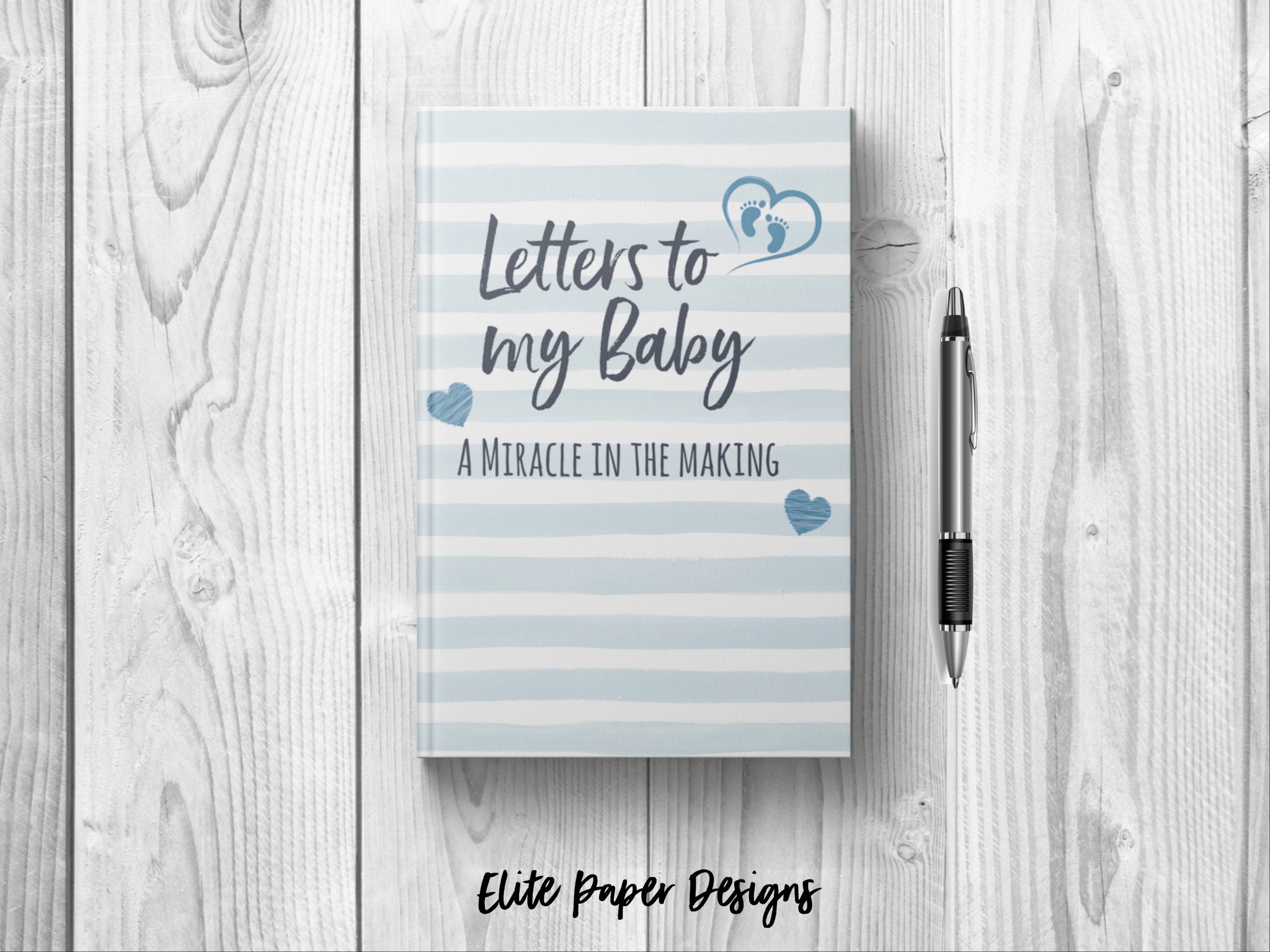 Letters to My Baby Boy Journal Book. Writing Journal to Write In. Lined