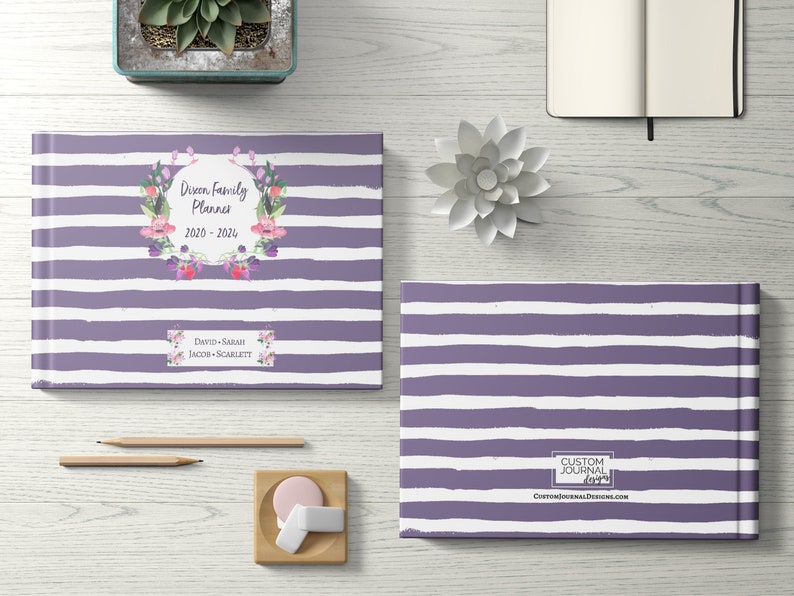 Personalized 20212024 Four Year Monthly Planner Calendar. Etsy