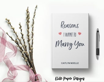 Reasons I Want to Marry You Journal, Checklist, Personalized: Delia de Lilla - 12.12.22