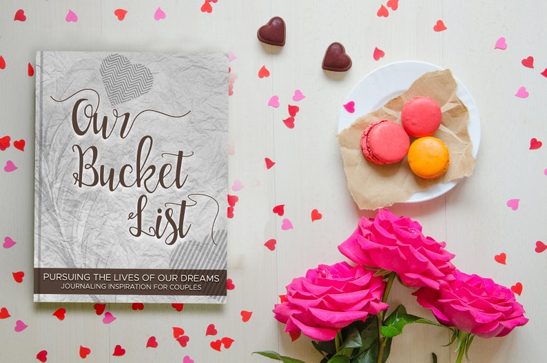 Bucket List for Couples Journal Book Writing Prompts. Wedding Etsy