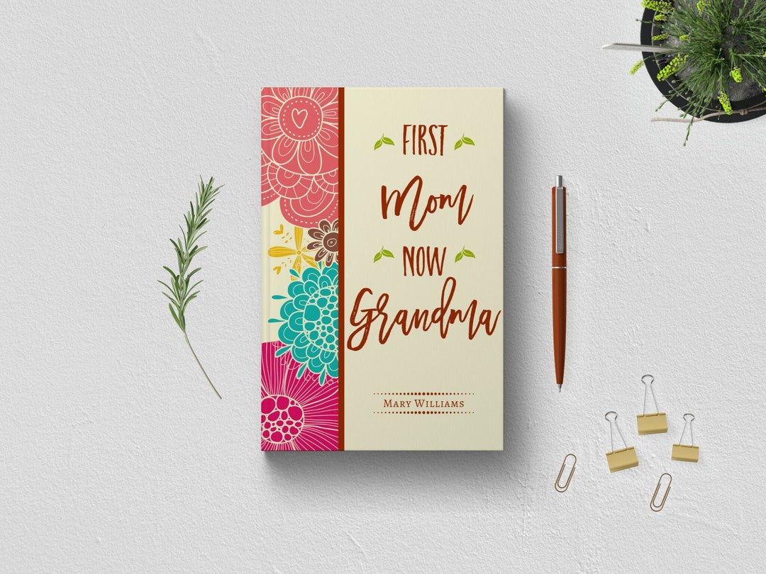 PERSONALIZED First Mom Now Grandma Journal. 1st Time New Grandparent ...