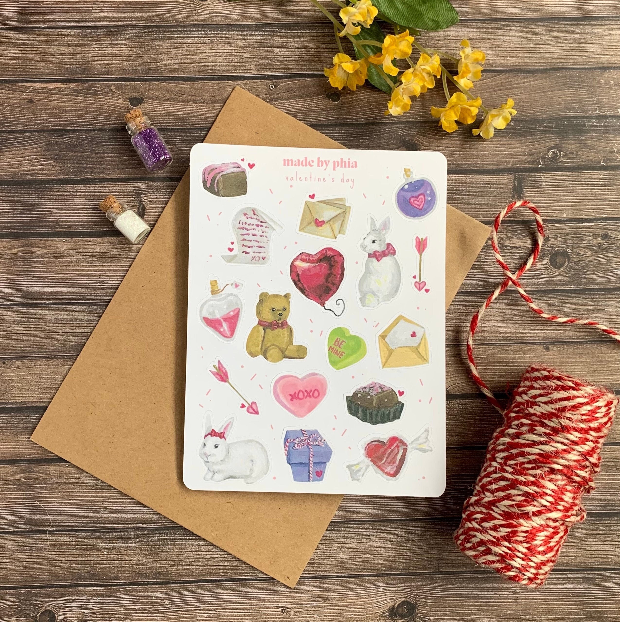 Candy Sticker Sheet, the Sweet Life, Cute Candy Stickers, Stickers for  Planner Journal, Cute Stationary, Kawaii Candy 
