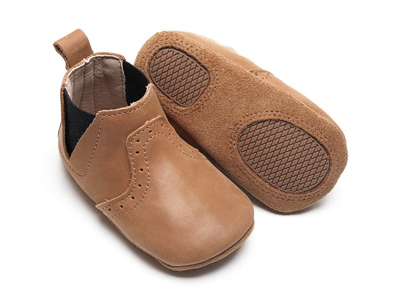 Tan Baby Boot SIZE 6-12 months ONLY image 1