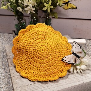 Zippy's Threads | 100% Cotton Crocheted Hot Pads/Potholders