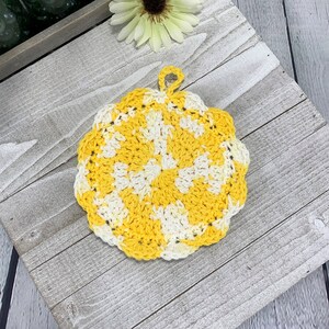 Zippy's Threads | 100% Cotton Crocheted Hot Pads/Potholders Bild 2